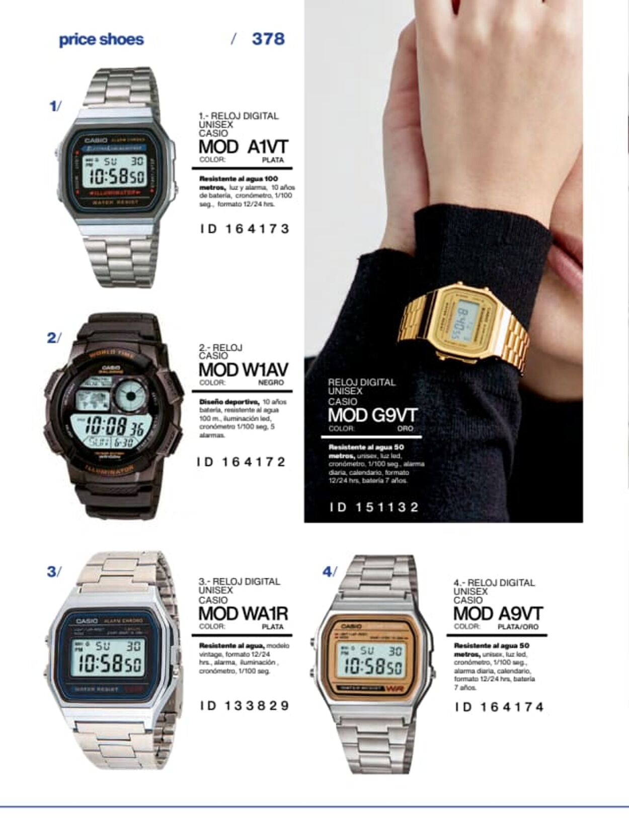 Reloj casio best sale price shoes