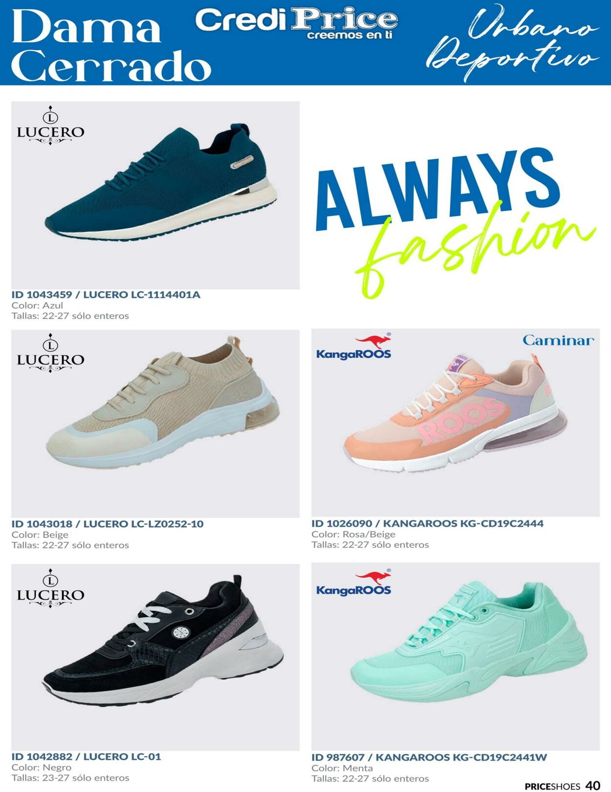 Catalogo cklass best sale 2020 tenis mujer