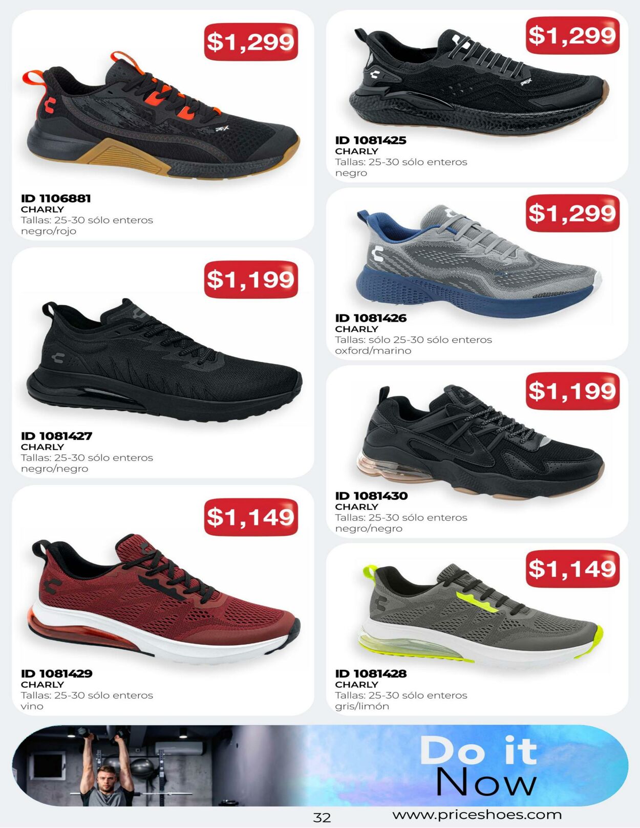 Catálogo Price Shoes 16.11.2023 - 27.11.2023