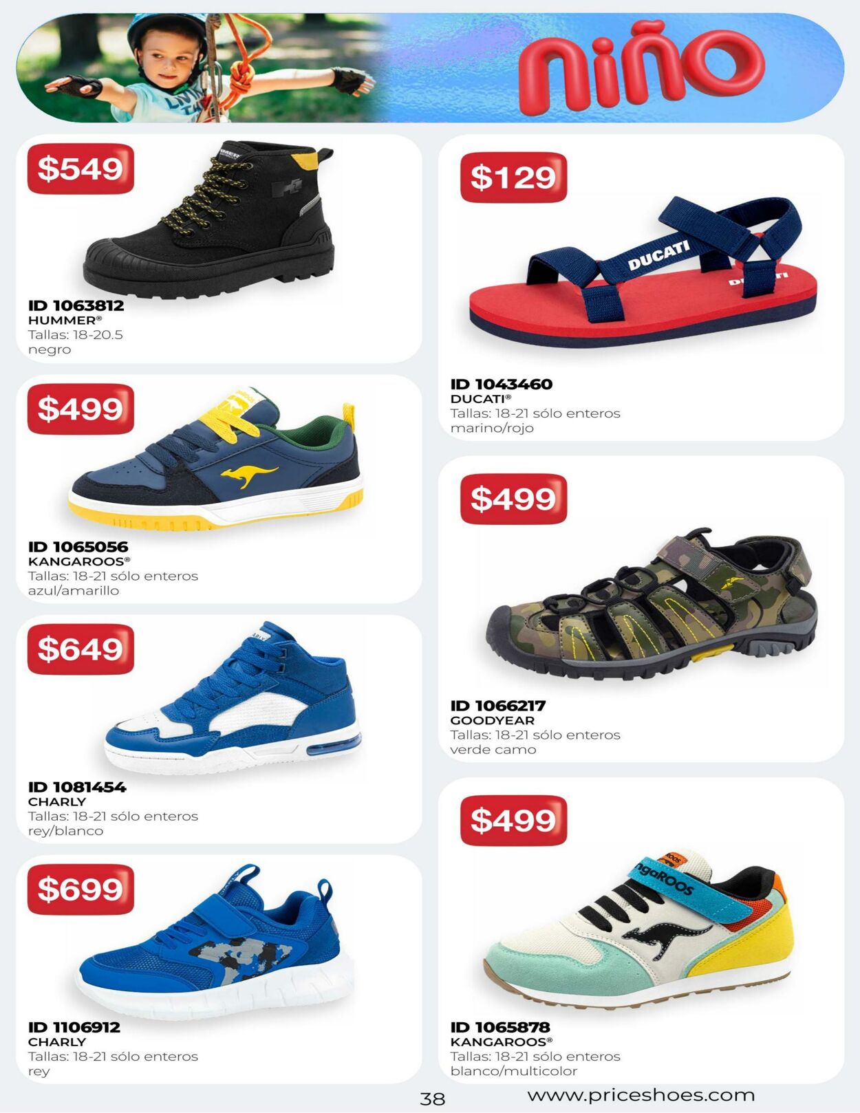 Catálogo Price Shoes 16.11.2023 - 27.11.2023