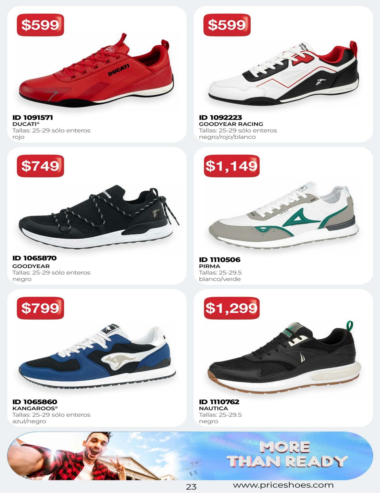 Catálogo Price Shoes 16.11.2023 - 27.11.2023