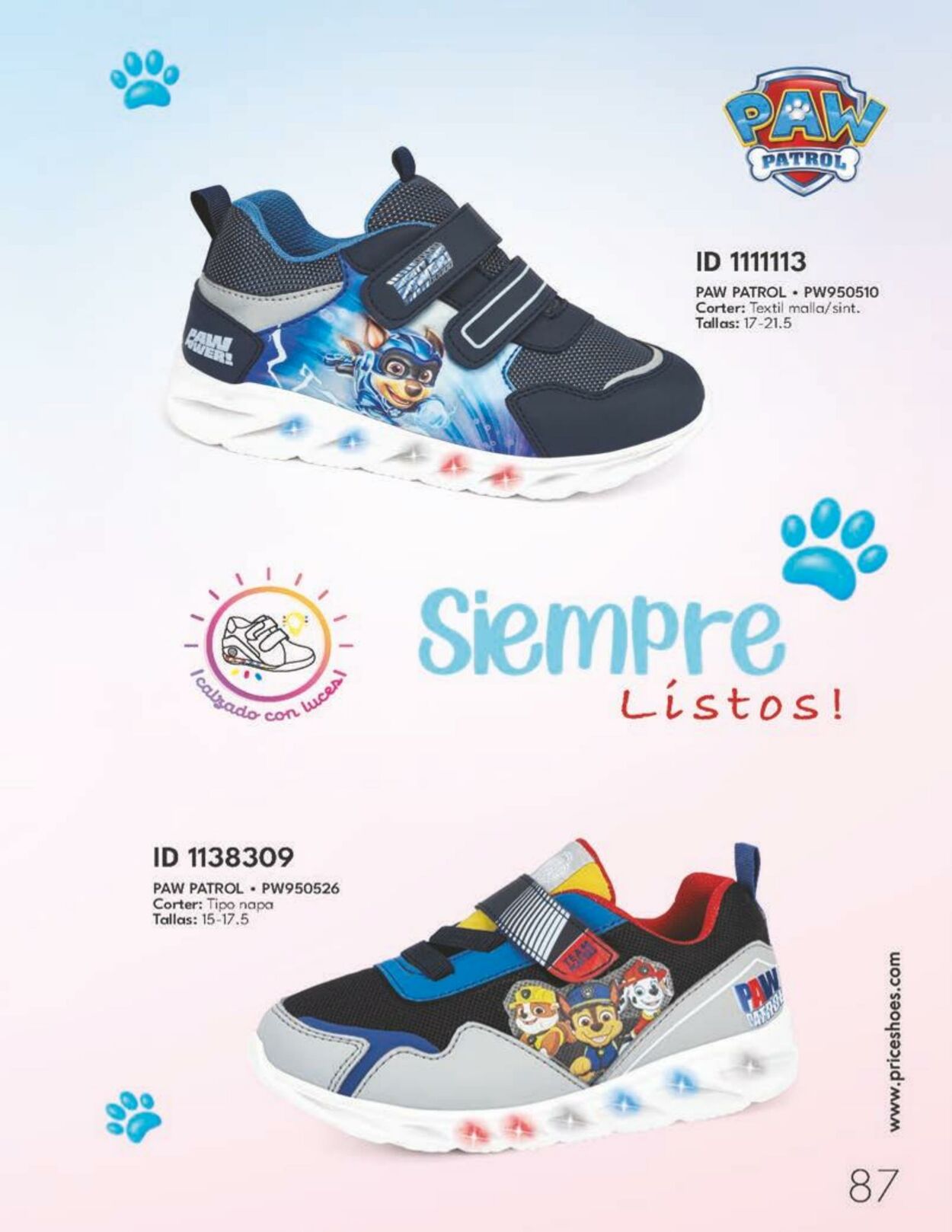 Catálogo Price Shoes 13.09.2024 - 06.10.2024