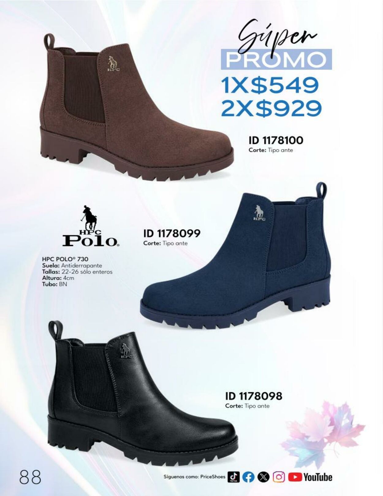 Catálogo Price Shoes 16.10.2024 - 10.11.2024