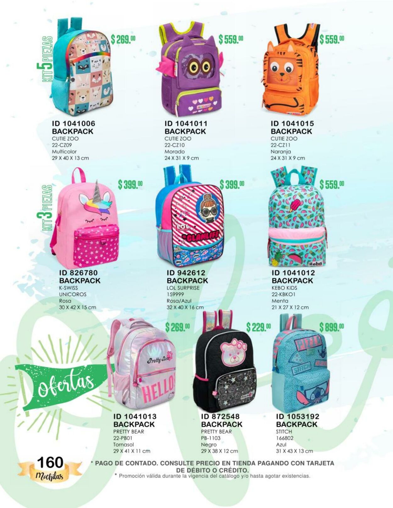 Catalogo mochilas discount price shoes 2019