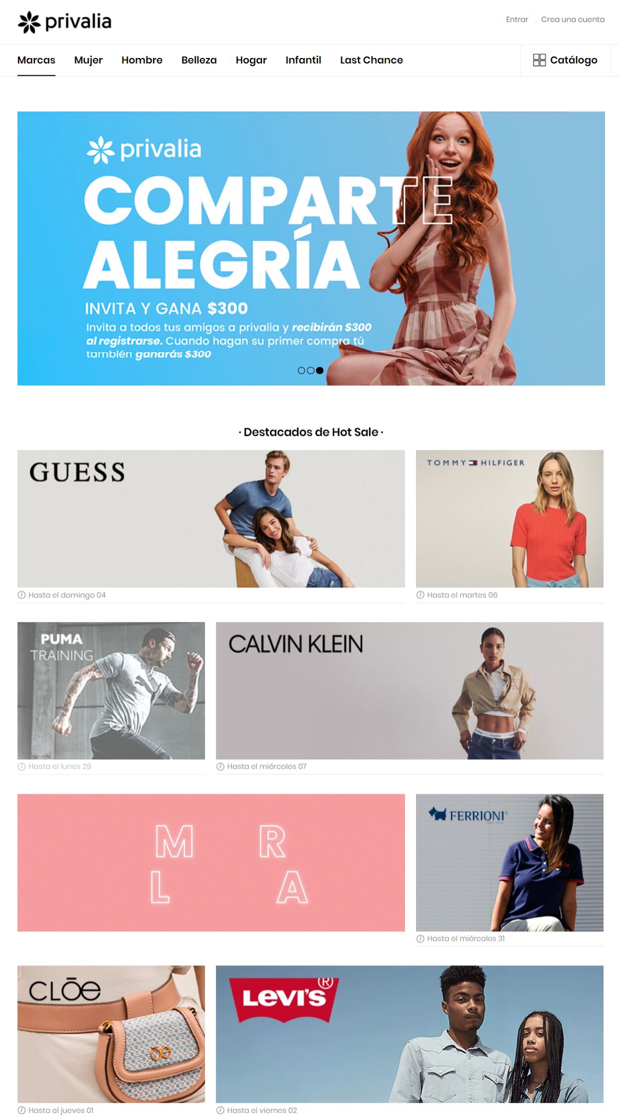 Catálogo Privalia 16.08.2023 - 23.08.2023