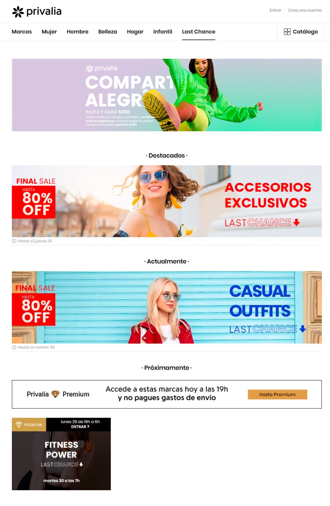 Catálogo Privalia 16.08.2023 - 23.08.2023