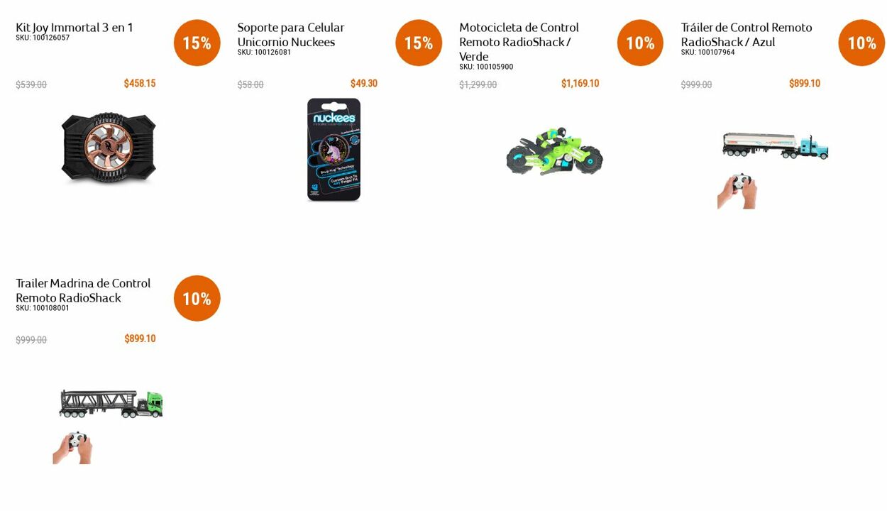 Catálogo RadioShack 26.07.2023 - 10.08.2023