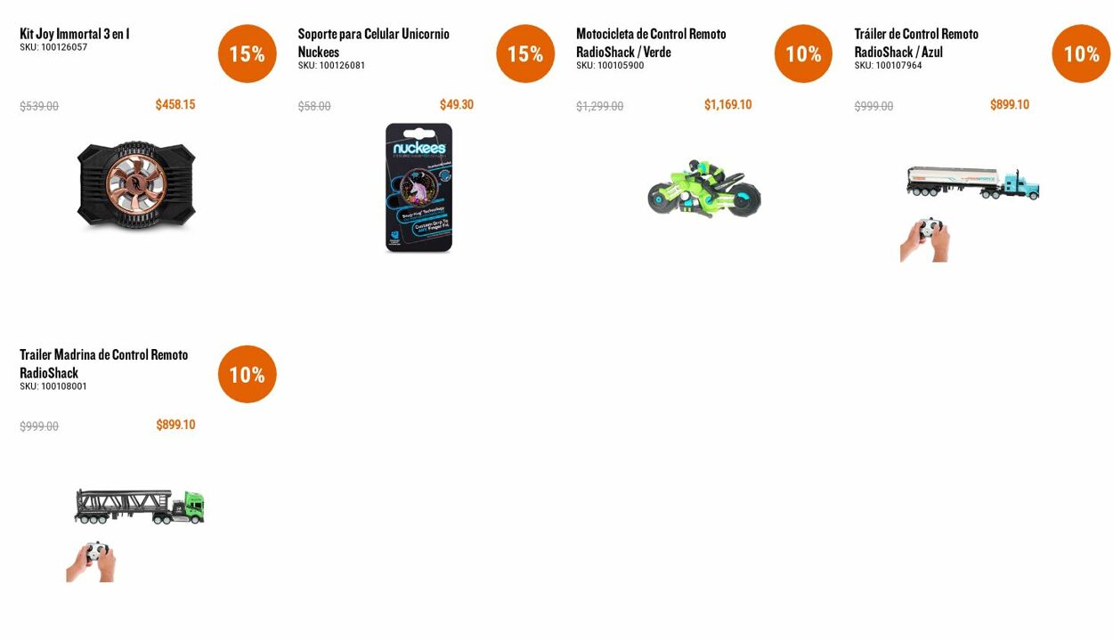 Catálogo RadioShack 17.07.2023 - 09.08.2023