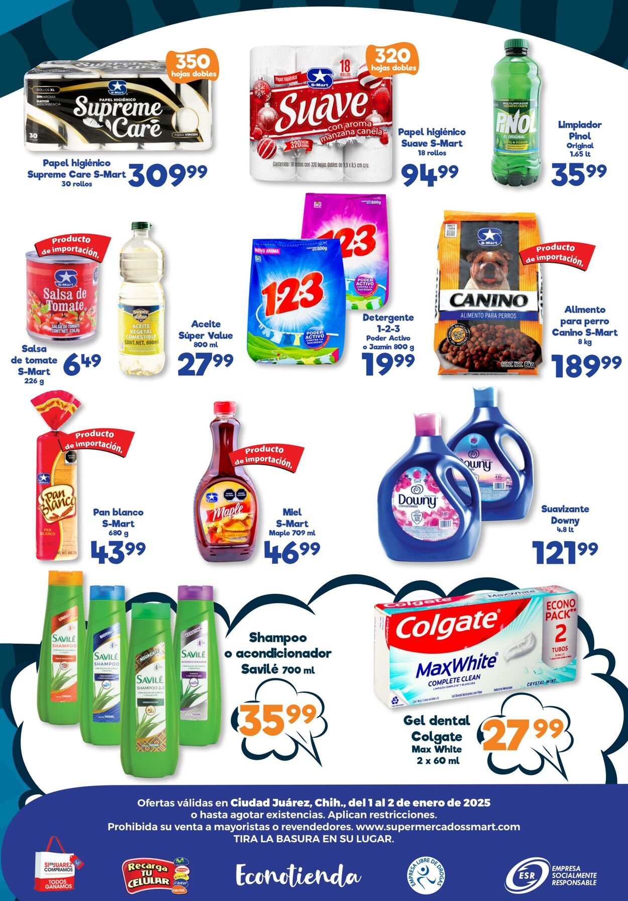 Catálogo S-Mart 01.01.2025 - 02.01.2025