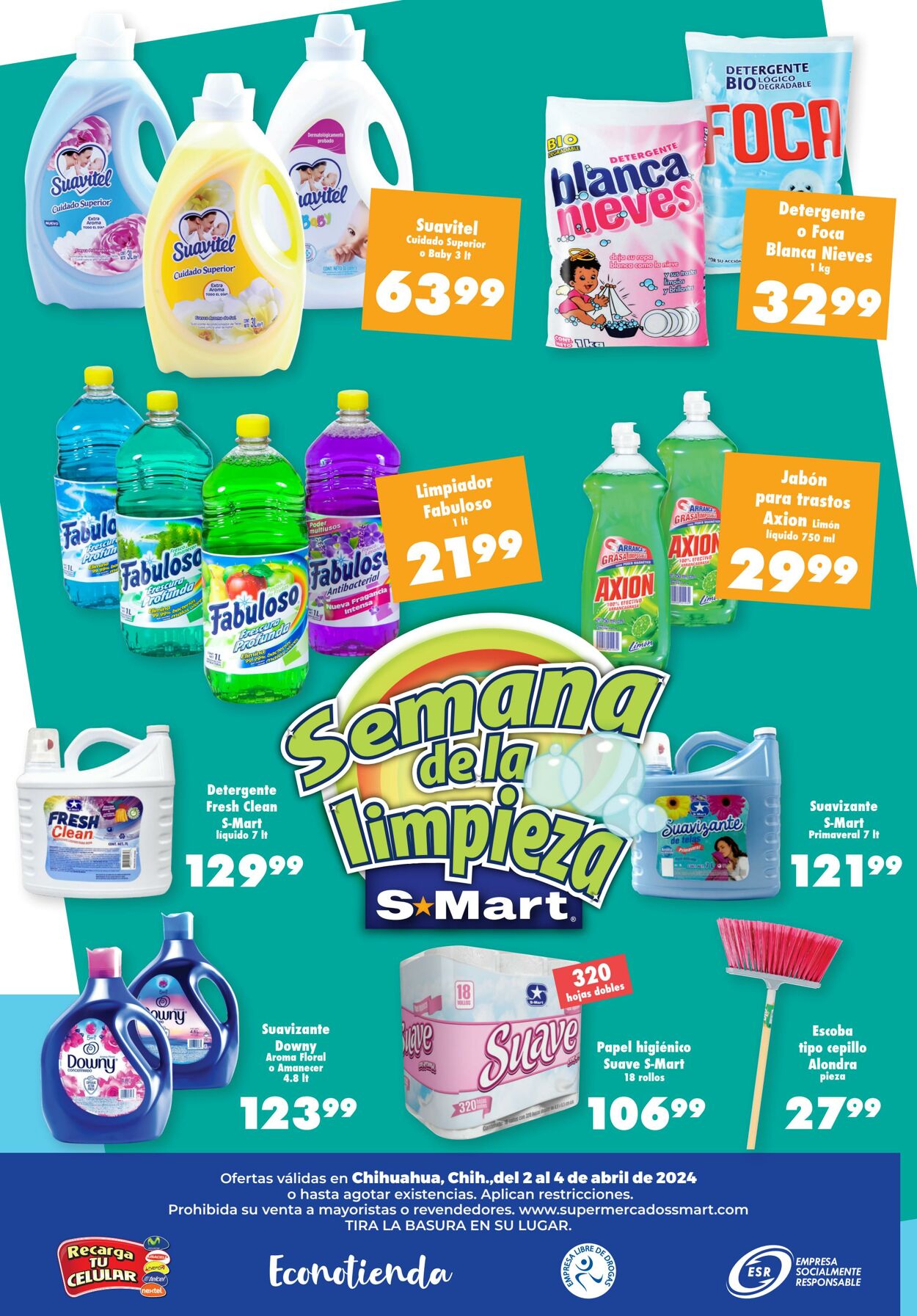 Catálogo S-Mart 02.04.2024 - 04.04.2024