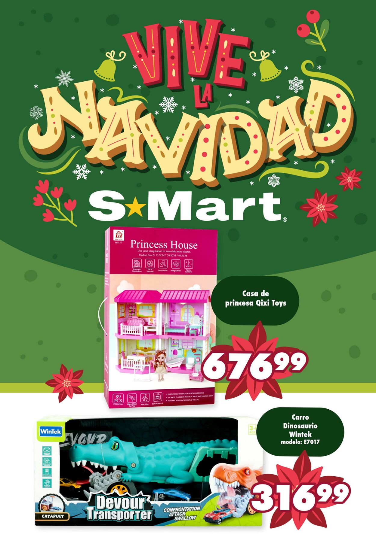 Catálogo S-Mart - Ofertas válidas del 20 al 24 de diciembre de 2024 Chihuahua 20 dic., 2024 - 24 dic., 2024