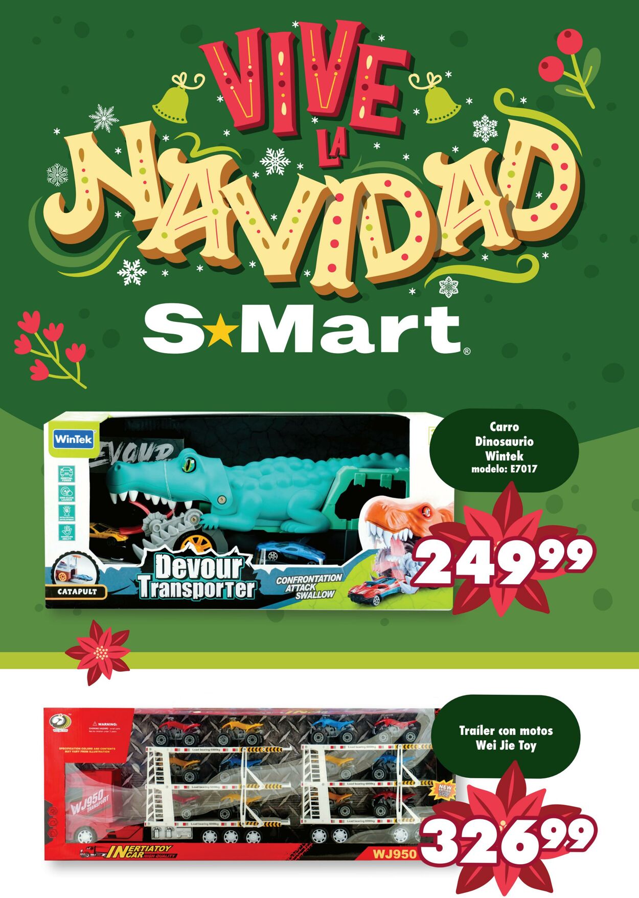 Catálogo S-Mart - Ofertas válidas del 20 al 24 de diciembre de 2024 Laredo 20 dic., 2024 - 24 dic., 2024