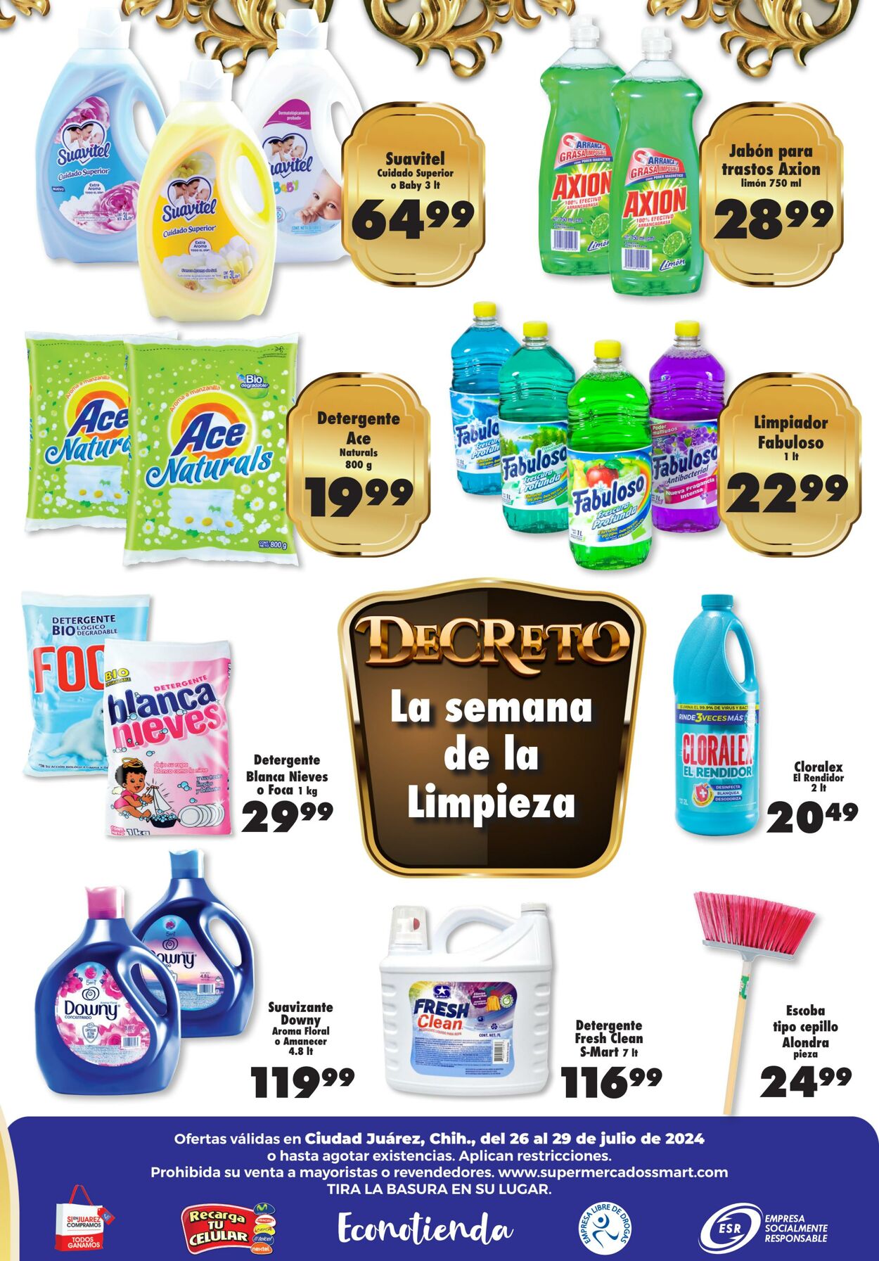 Catálogo S-Mart 26.07.2024 - 29.07.2024