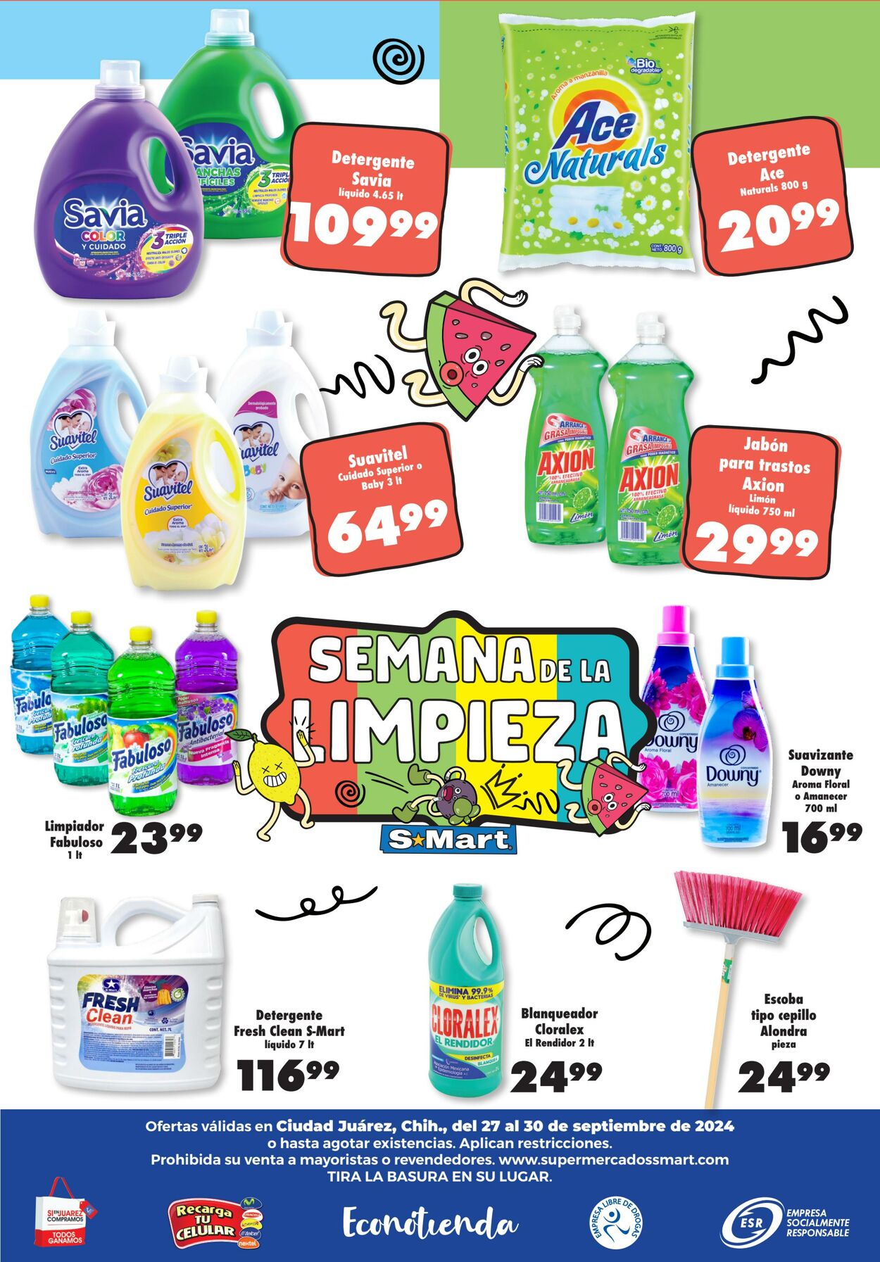 Catálogo S-Mart 27.09.2024 - 30.09.2024