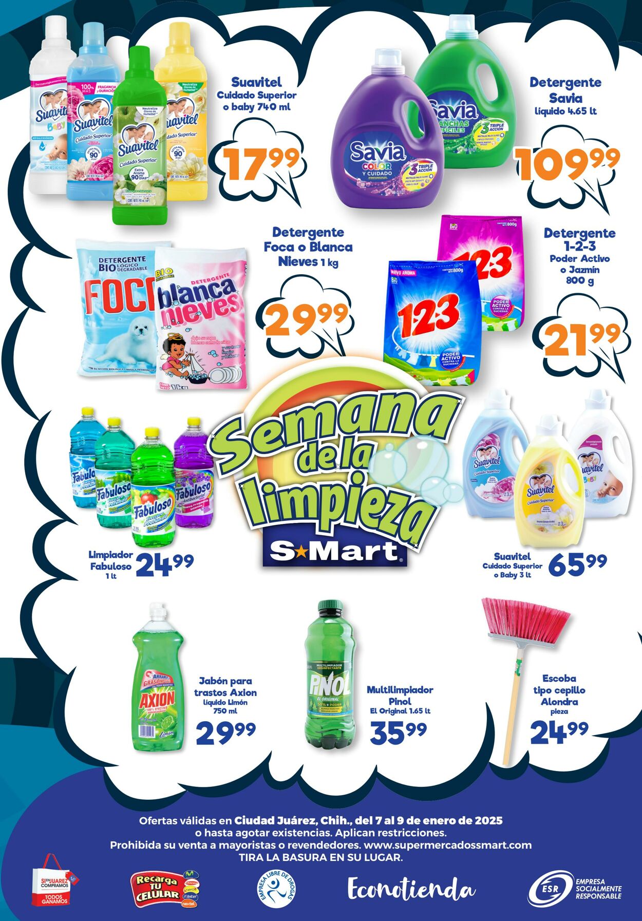 Catálogo S-Mart 07.01.2025 - 09.01.2025