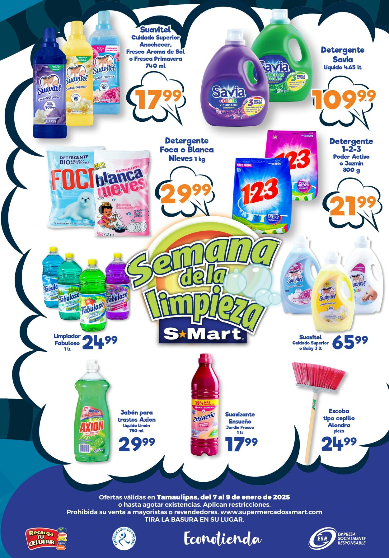 Catálogo S-Mart 07.01.2025 - 09.01.2025