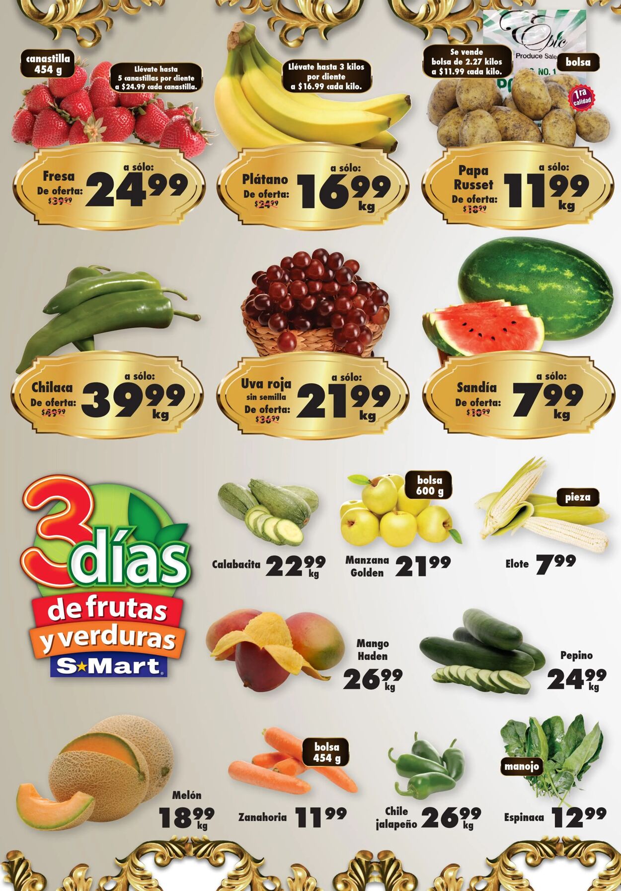 Catálogo S-Mart 09.07.2024 - 11.07.2024