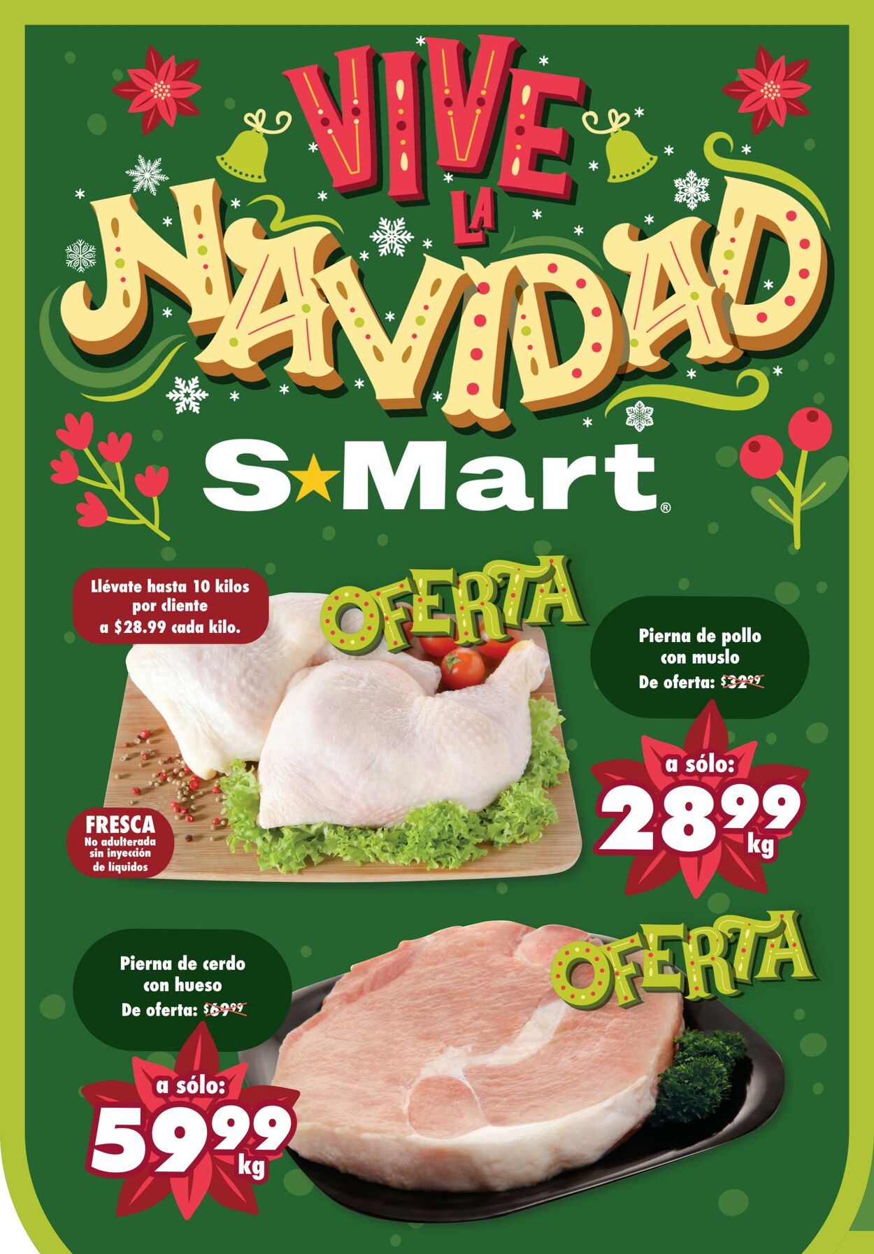 Catálogo S-Mart - Ofertas válidas del viernes 6 al lunes 2 de diciembre de 2024 Reynosa 6 dic., 2024 - 2 ene., 2025