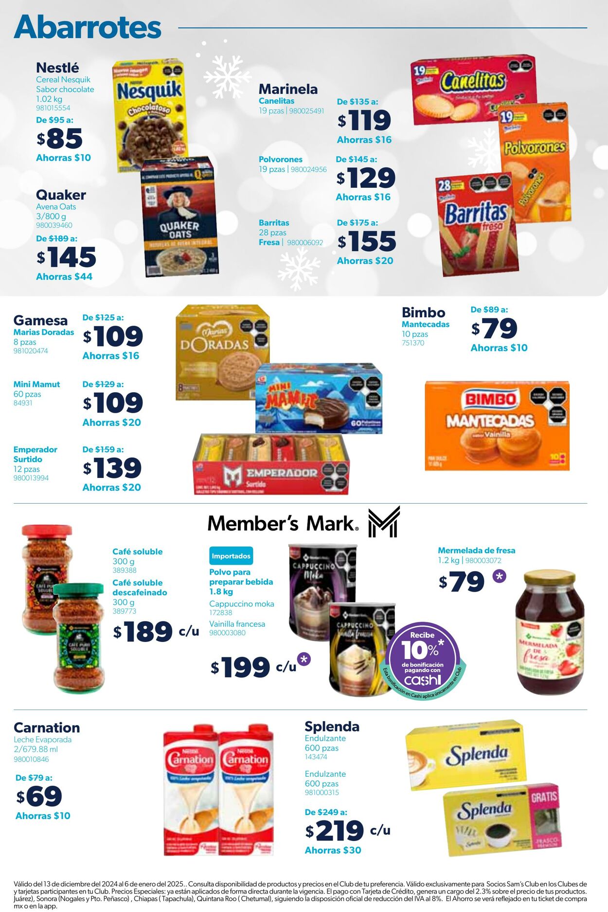 Catálogo Sam's Club 15.12.2024 - 29.12.2024