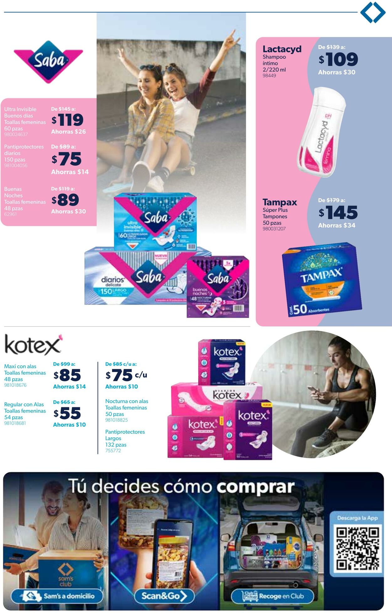 Catálogo Sam's Club 18.09.2024 - 16.10.2024