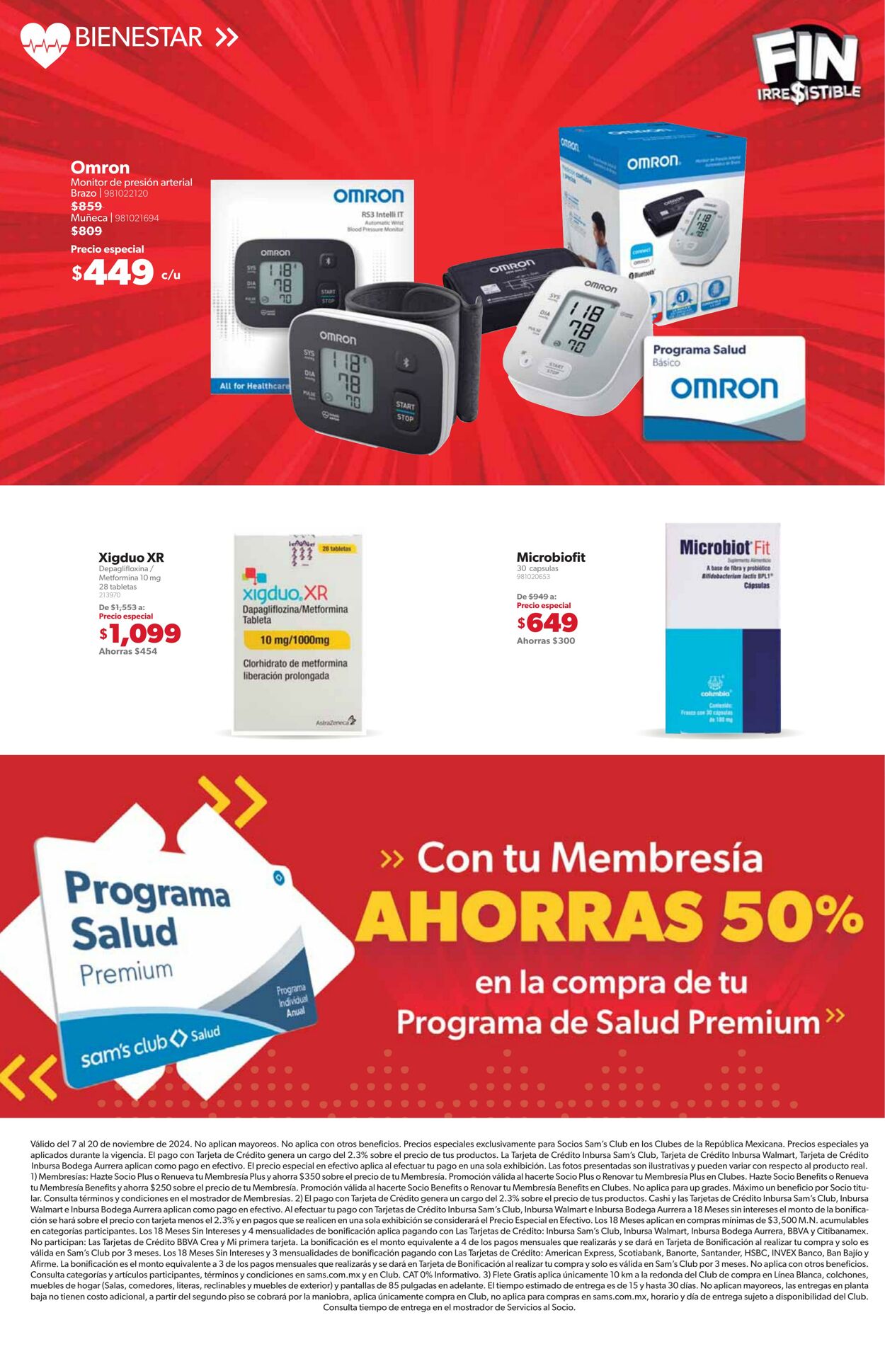 Catálogo Sam's Club 19.11.2024 - 08.12.2024