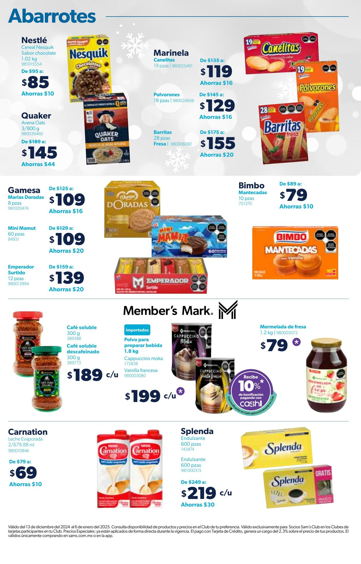 Catálogo Sam's Club 02.01.2025 - 07.01.2025