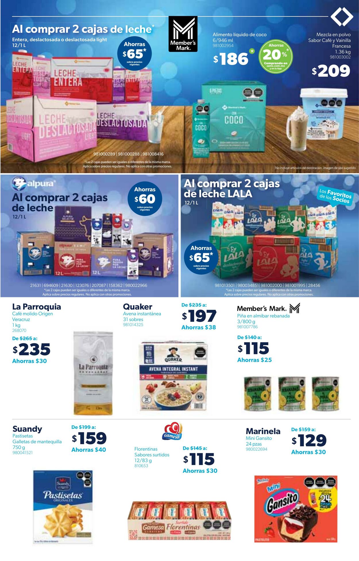 Catálogo Sam's Club 15.12.2023 - 05.01.2024