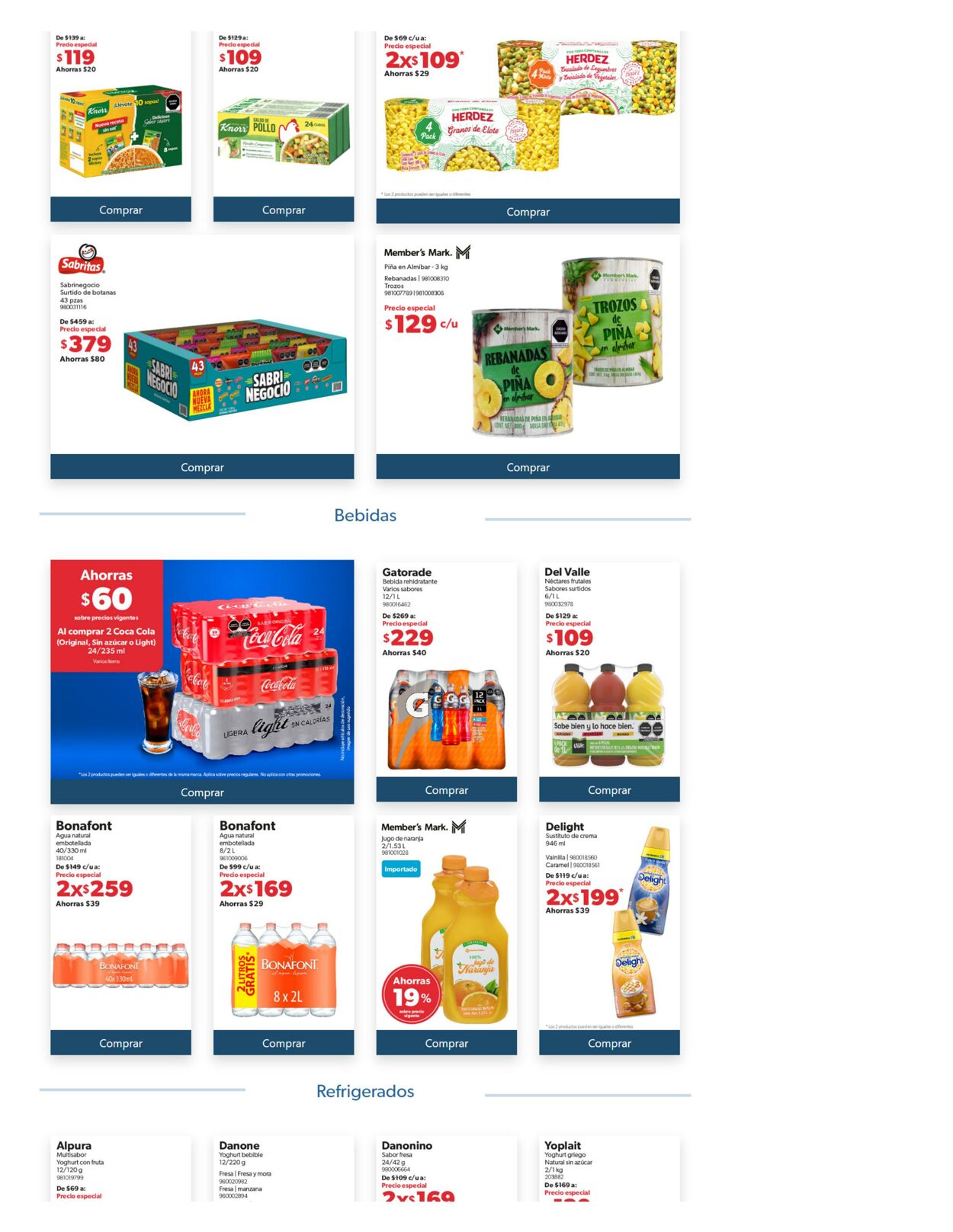 Catálogo Sam's Club 16.05.2024 - 23.05.2024