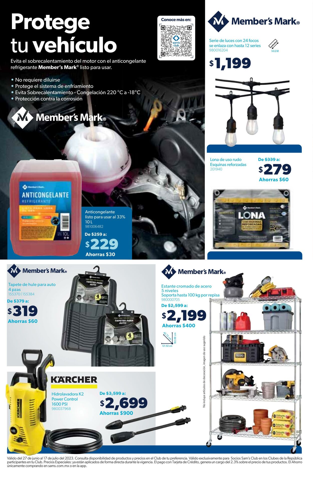 Catálogo Sam's Club 27.06.2023 - 17.07.2023