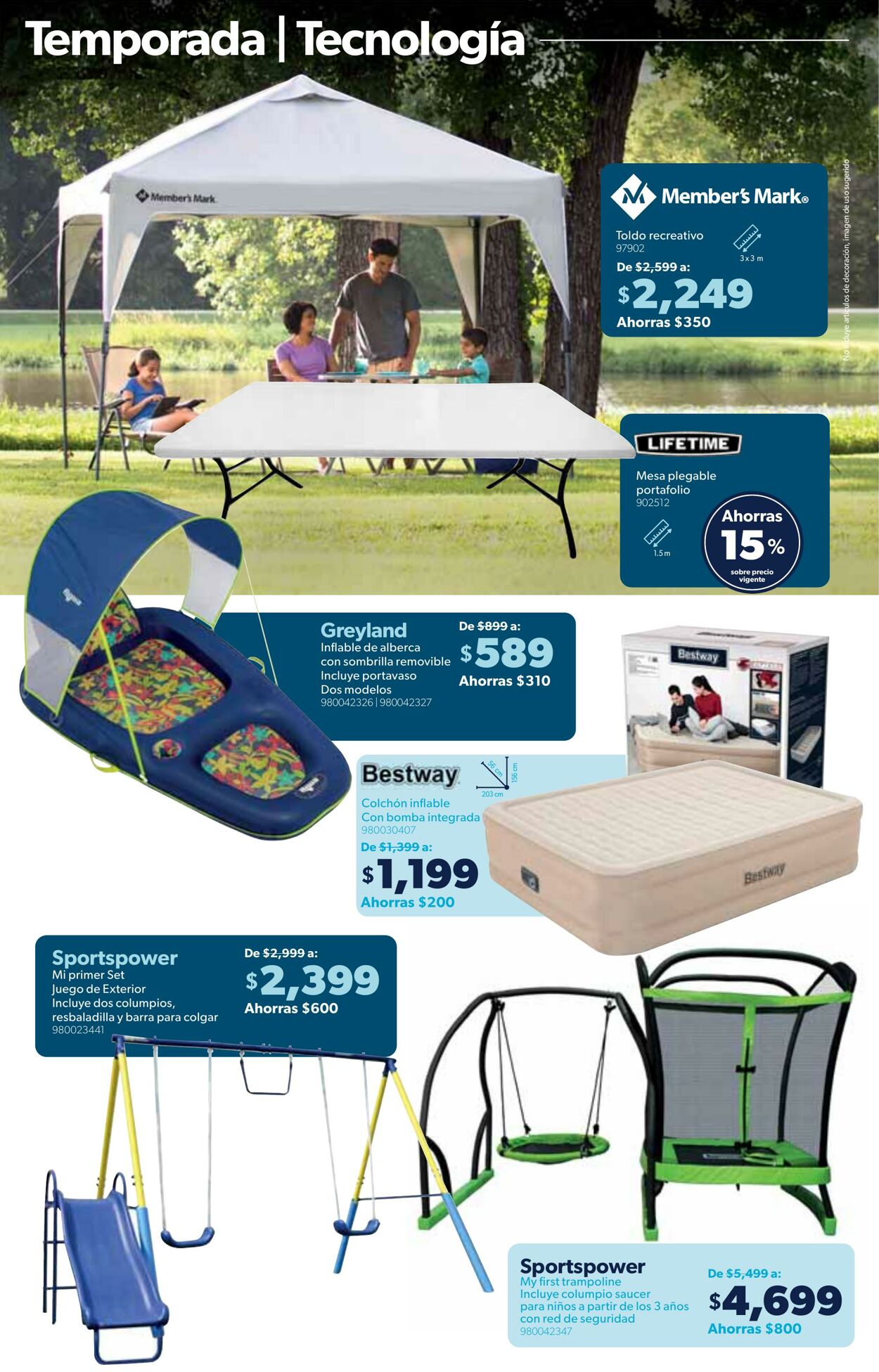 Catálogo Sam's Club 27.06.2023 - 17.07.2023