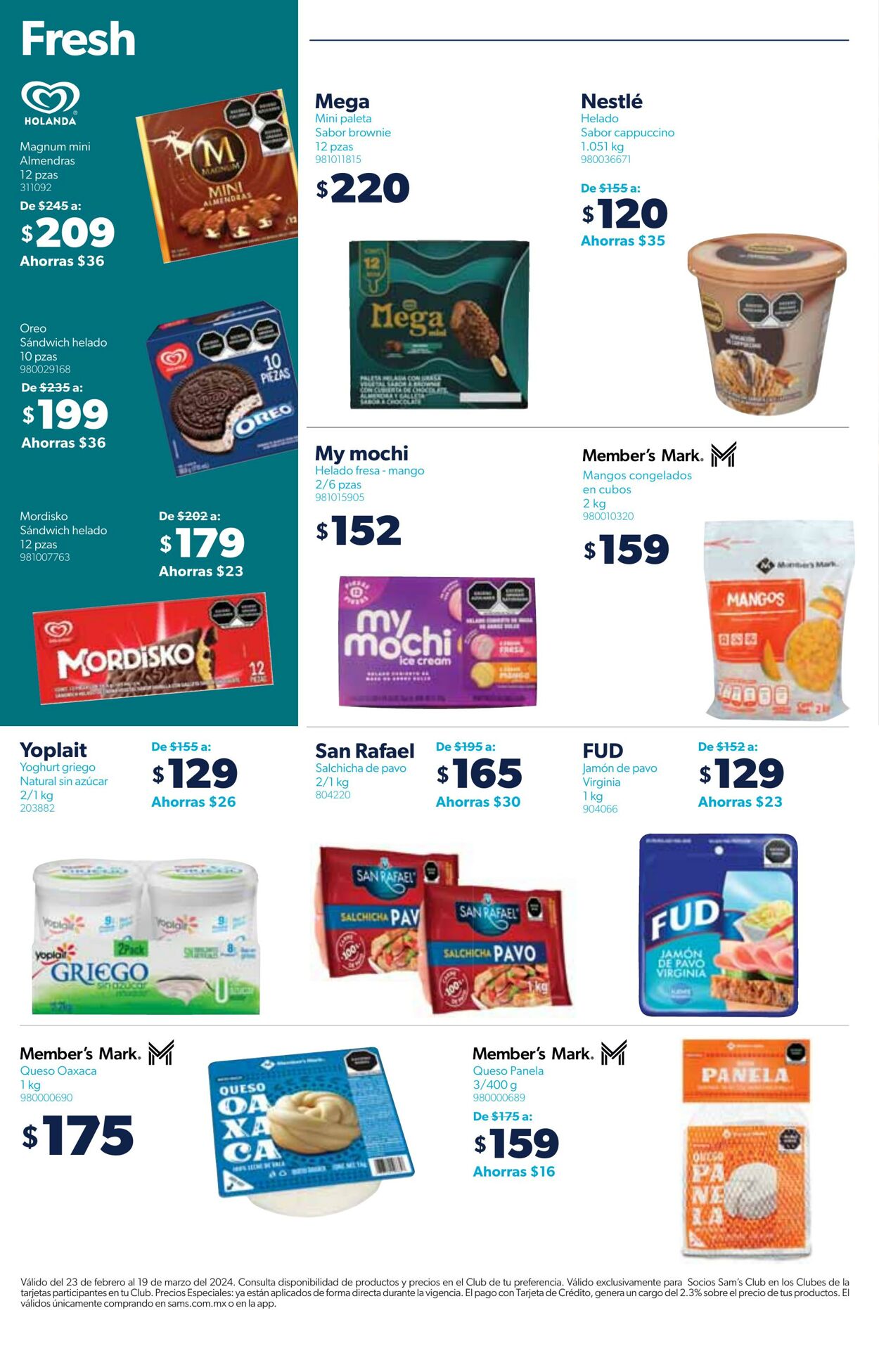 Catálogo Sam's Club 23.02.2024 - 19.03.2024