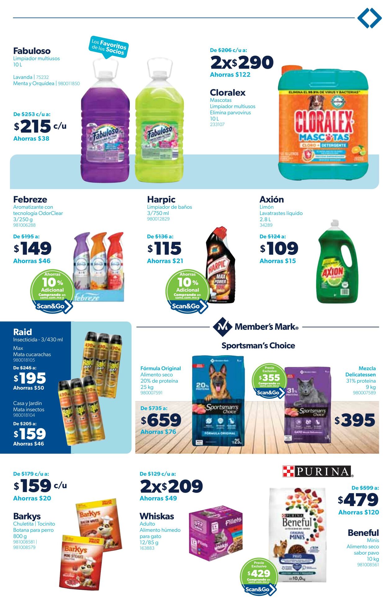 Catálogo Sam's Club 11.08.2023 - 31.08.2023