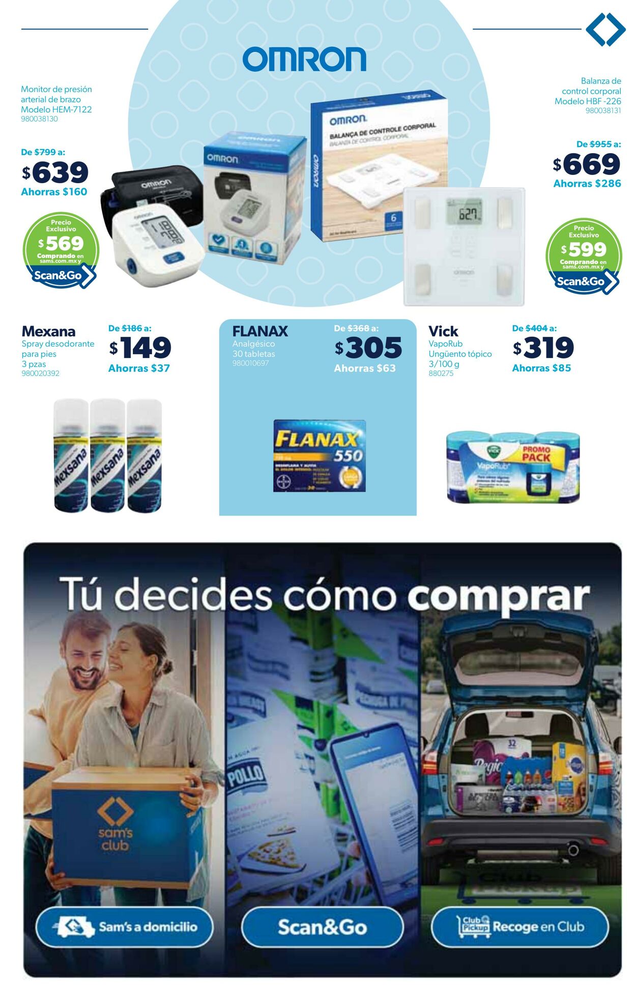 Catálogo Sam's Club 11.08.2023 - 31.08.2023