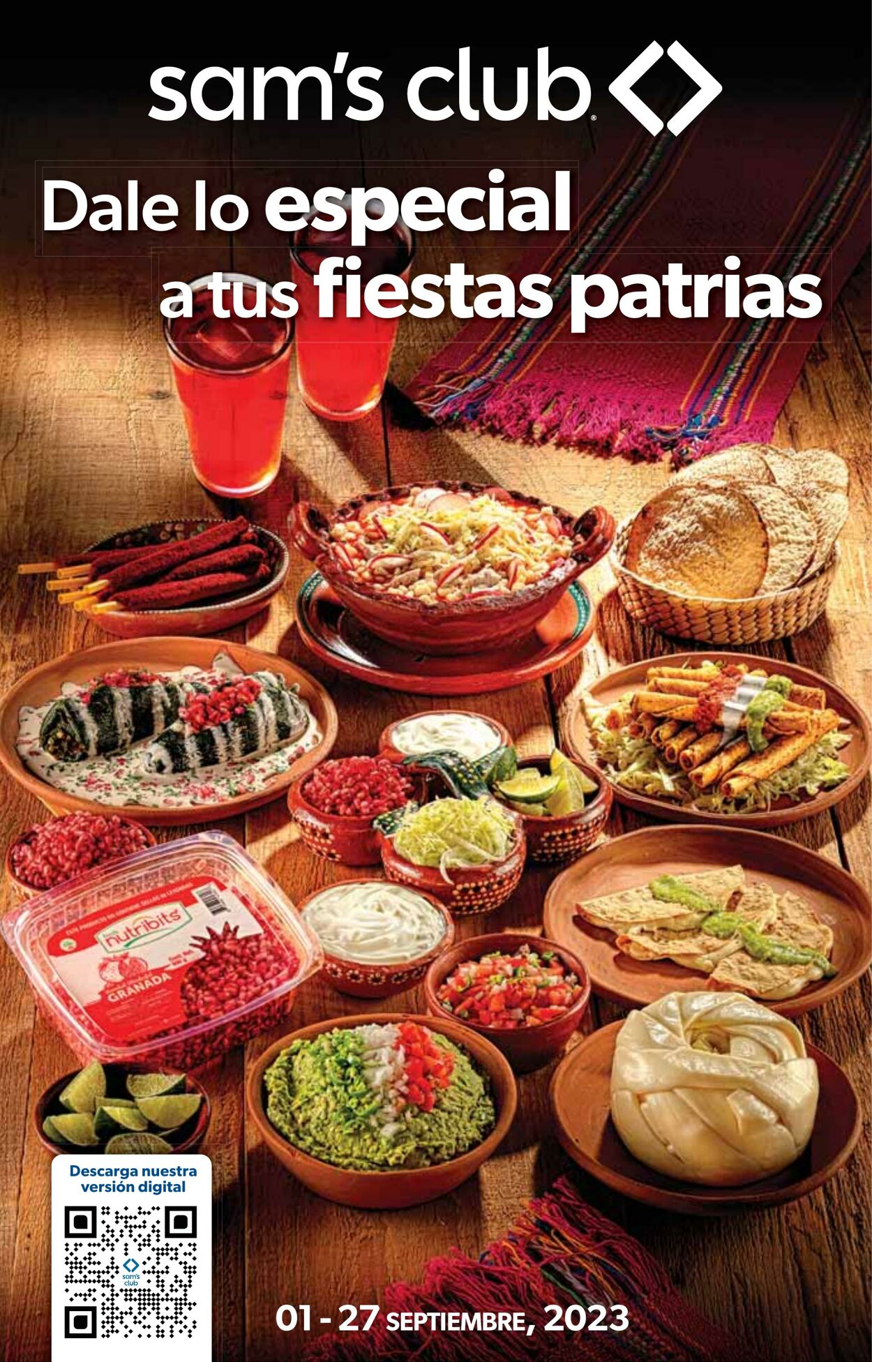 Catálogo Sam's Club 01.09.2023 - 27.09.2023