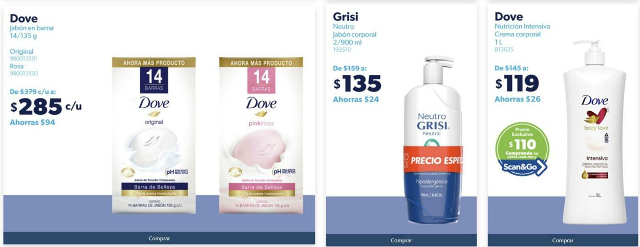 Catálogo Sam's Club 28.09.2023 - 16.10.2023