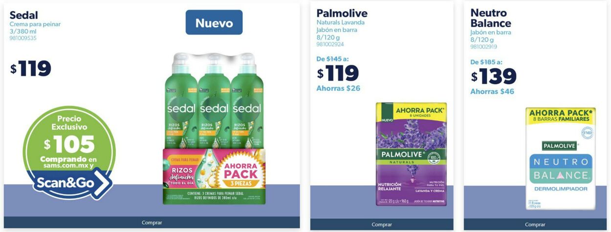 Catálogo Sam's Club 28.09.2023 - 16.10.2023