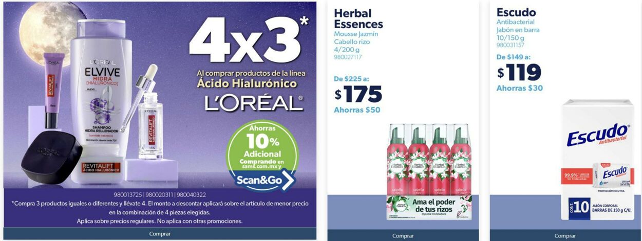 Catálogo Sam's Club 28.09.2023 - 16.10.2023