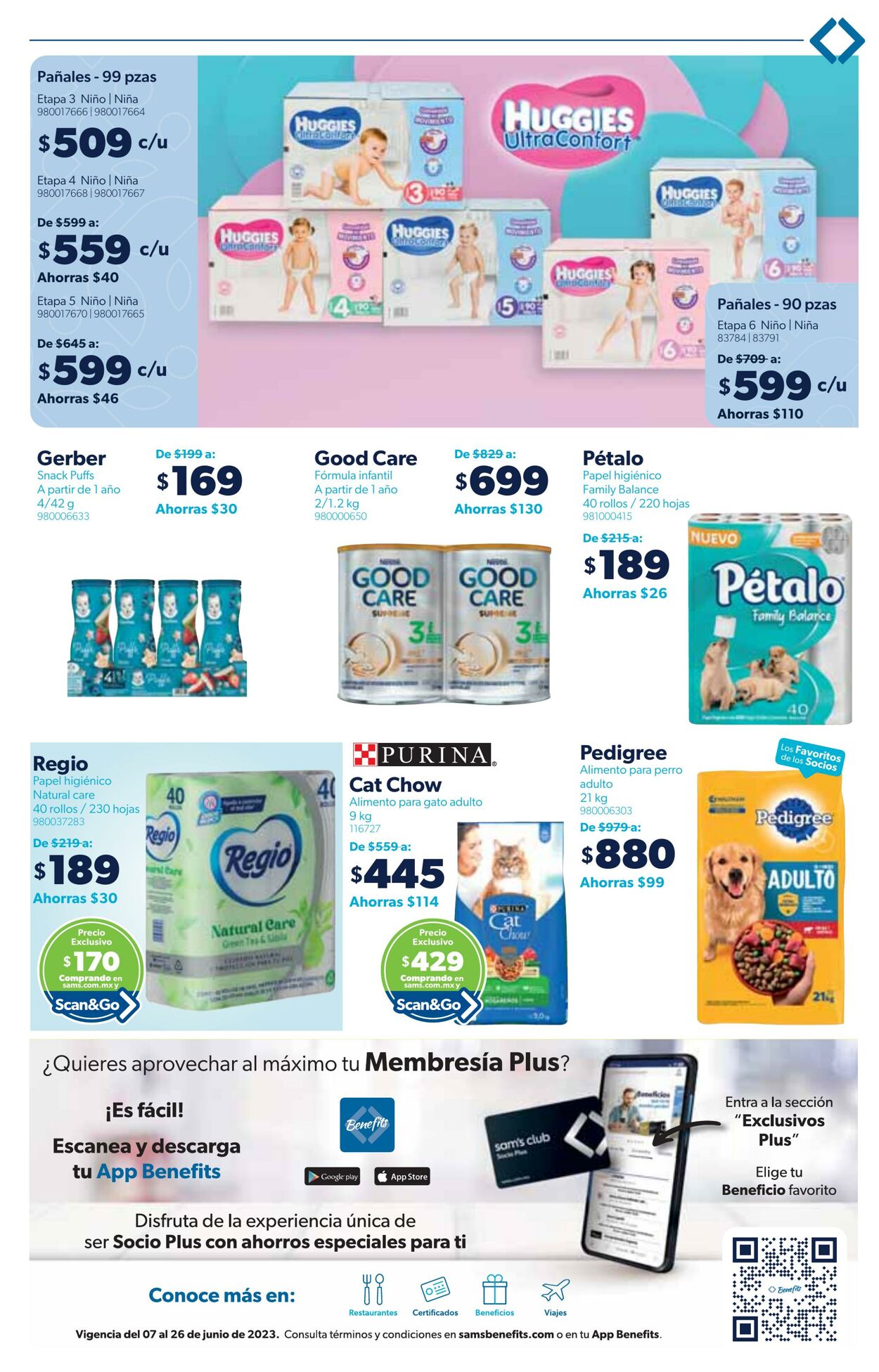 Catálogo Sam's Club 07.06.2023 - 26.06.2023