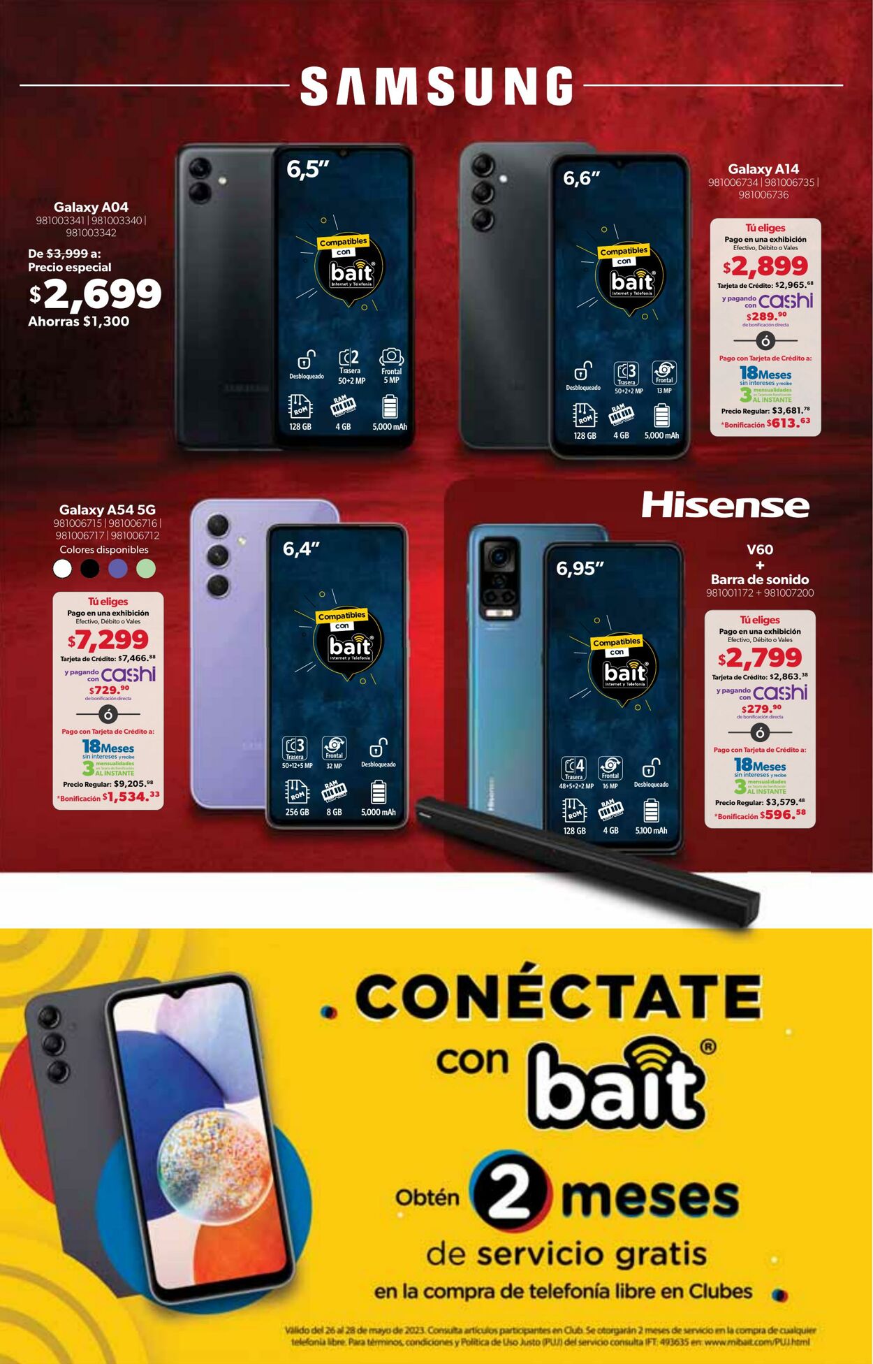 Catálogo Sam's Club 26.05.2023 - 06.06.2023