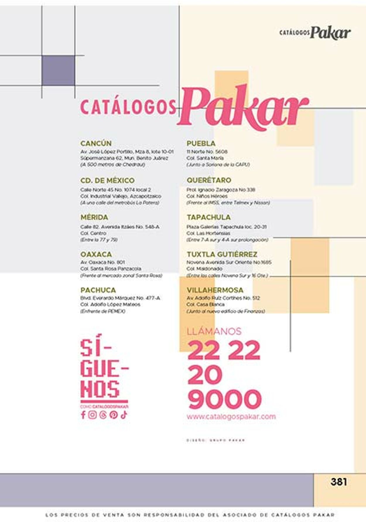 Catálogo SC Pakar 29.07.2024 - 11.08.2024