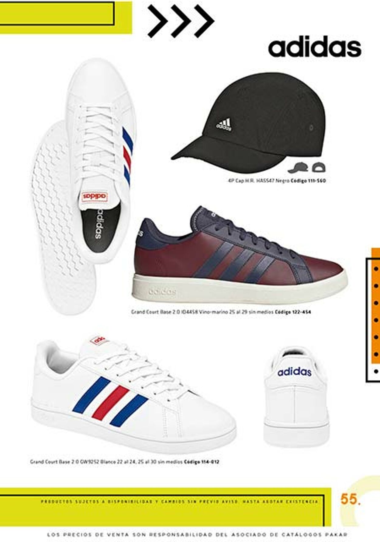 Catálogos pakar 2024 adidas