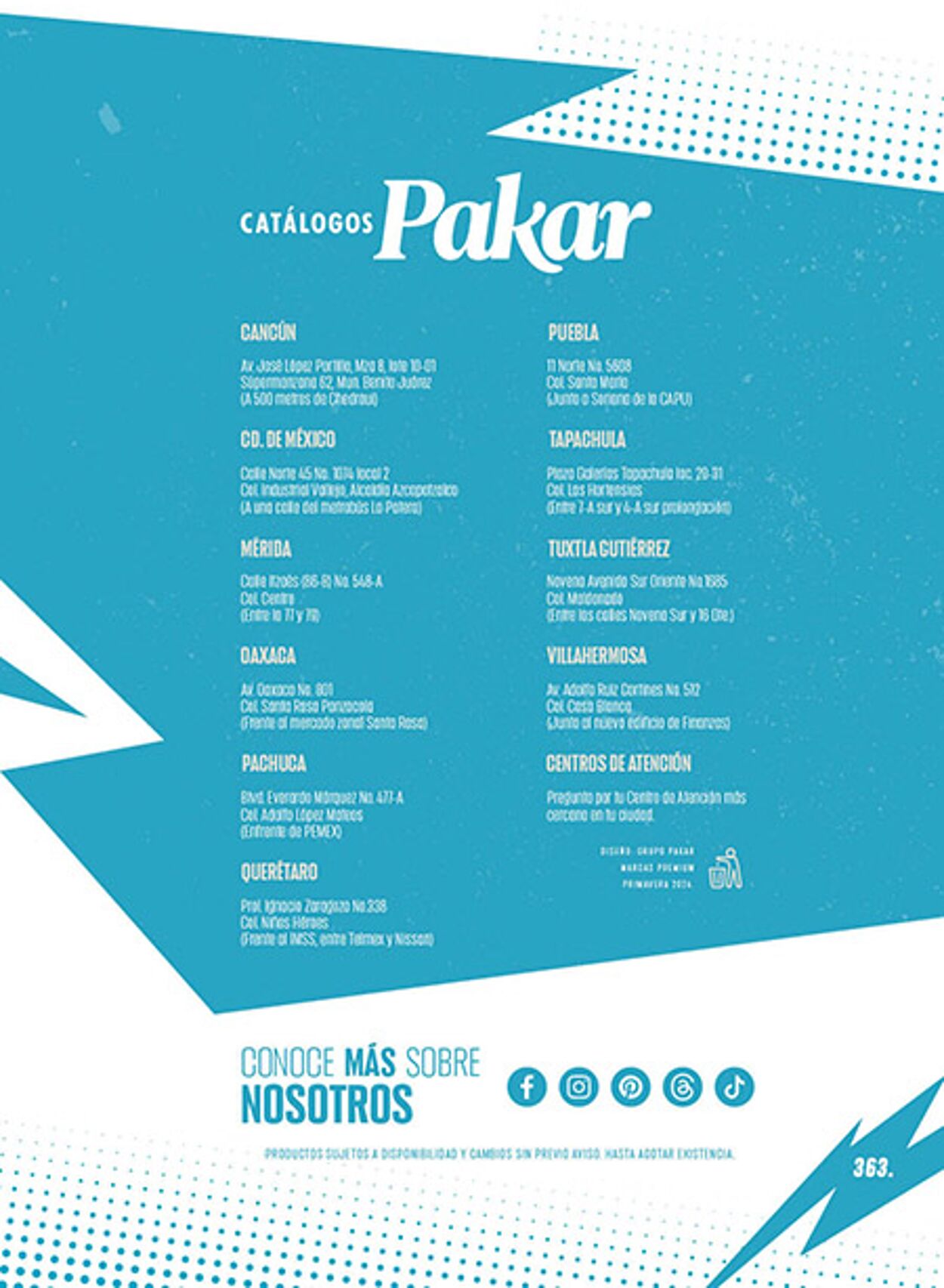 Catálogo SC Pakar 01.03.2024 - 31.12.2024