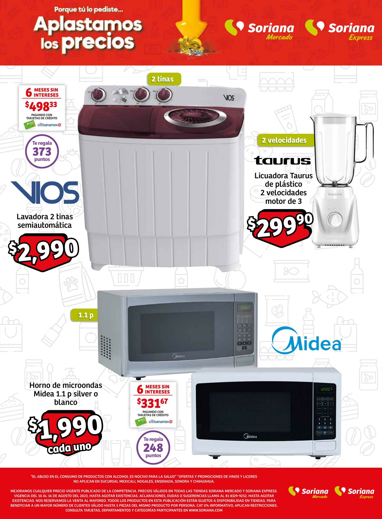 Catálogo Soriana 10.08.2023 - 16.08.2023