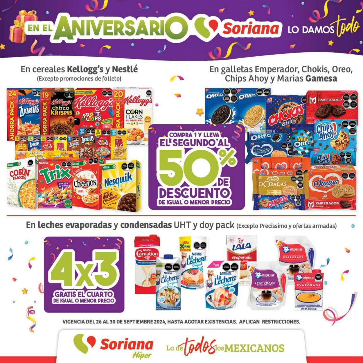 Catálogo Soriana 27.09.2024 - 01.10.2024