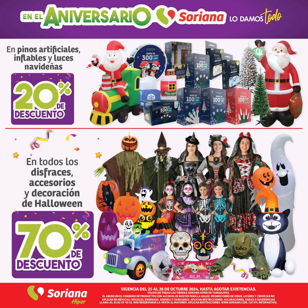 Catálogo Soriana 25.10.2024 - 28.10.2024