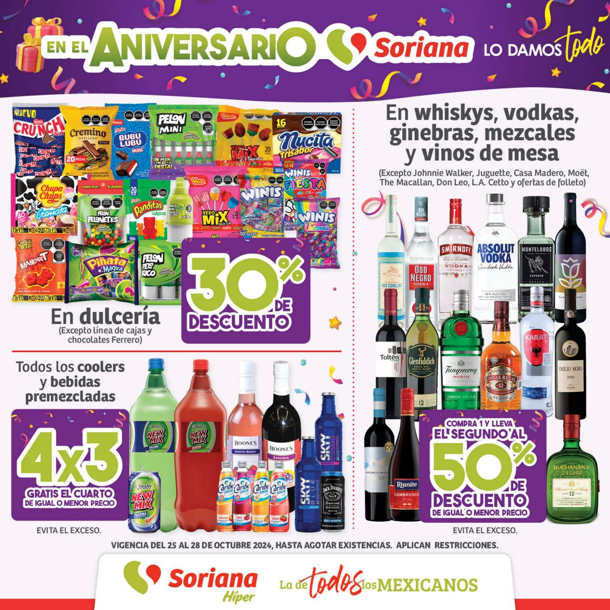 Catálogo Soriana 25.10.2024 - 28.10.2024