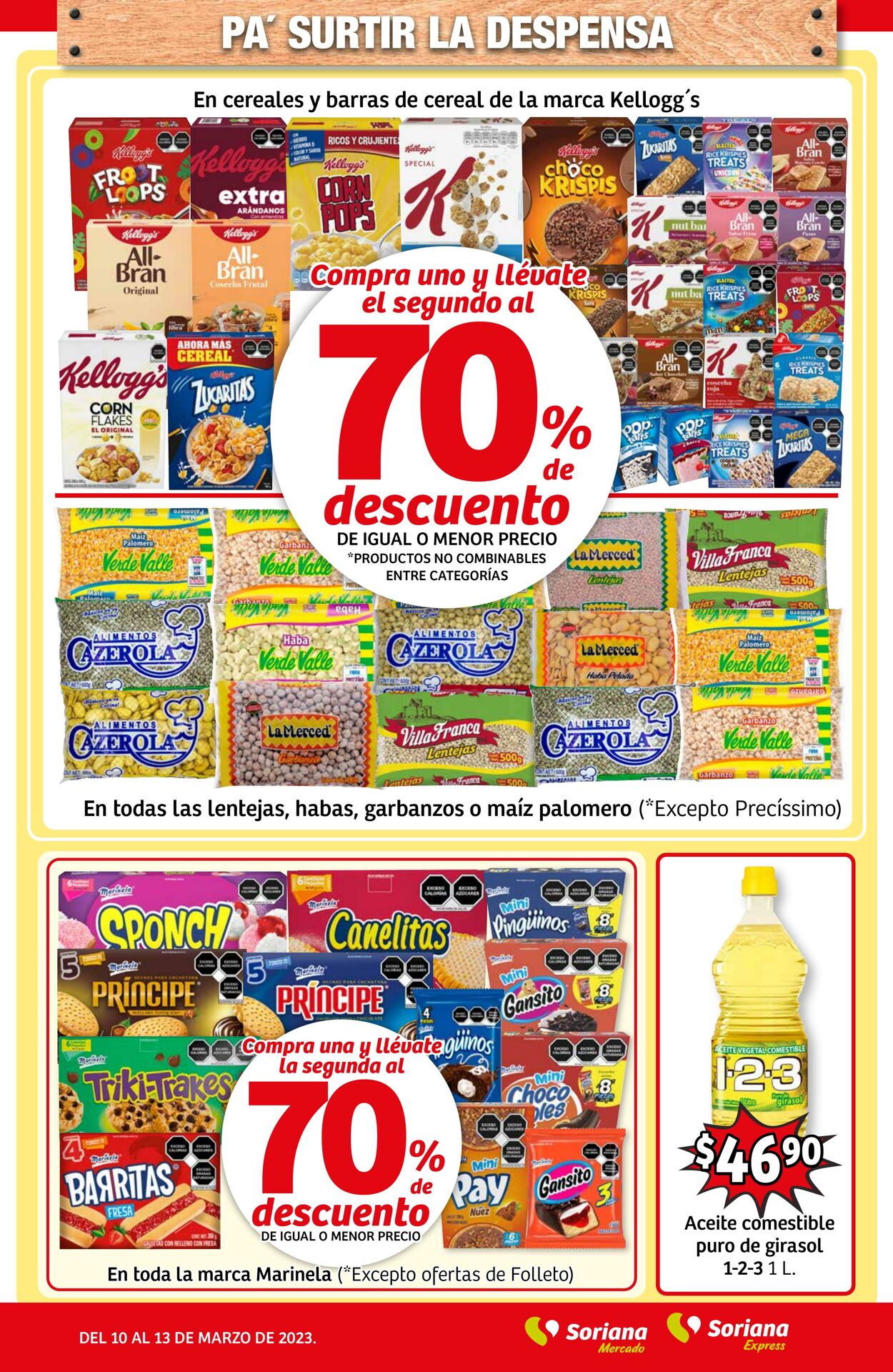 Soriana Catálogo Promocional - Fin de Semana Mercado Nacional - Válido del   al  - Número nº 3 