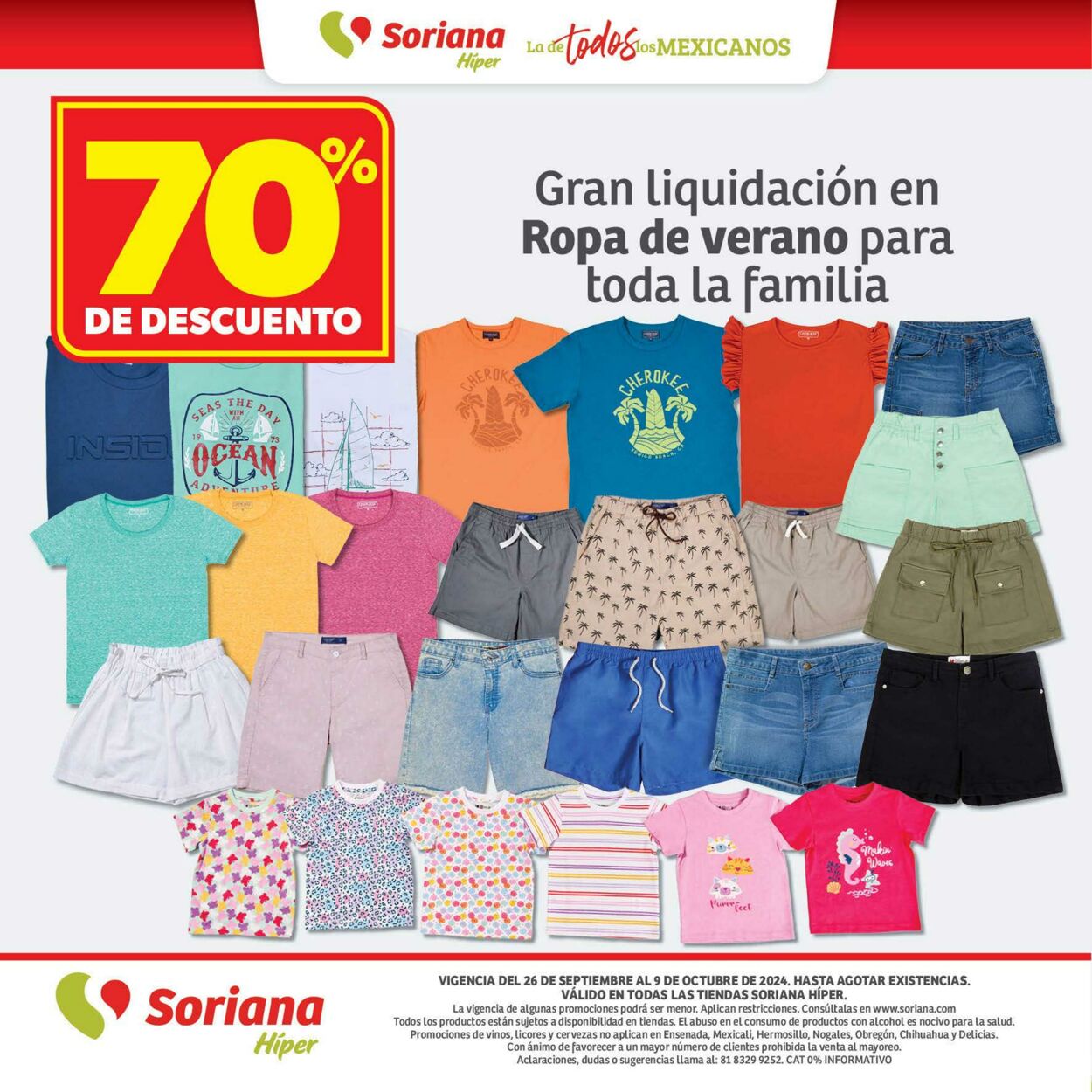 Catálogo Soriana 26.09.2024 - 09.10.2024