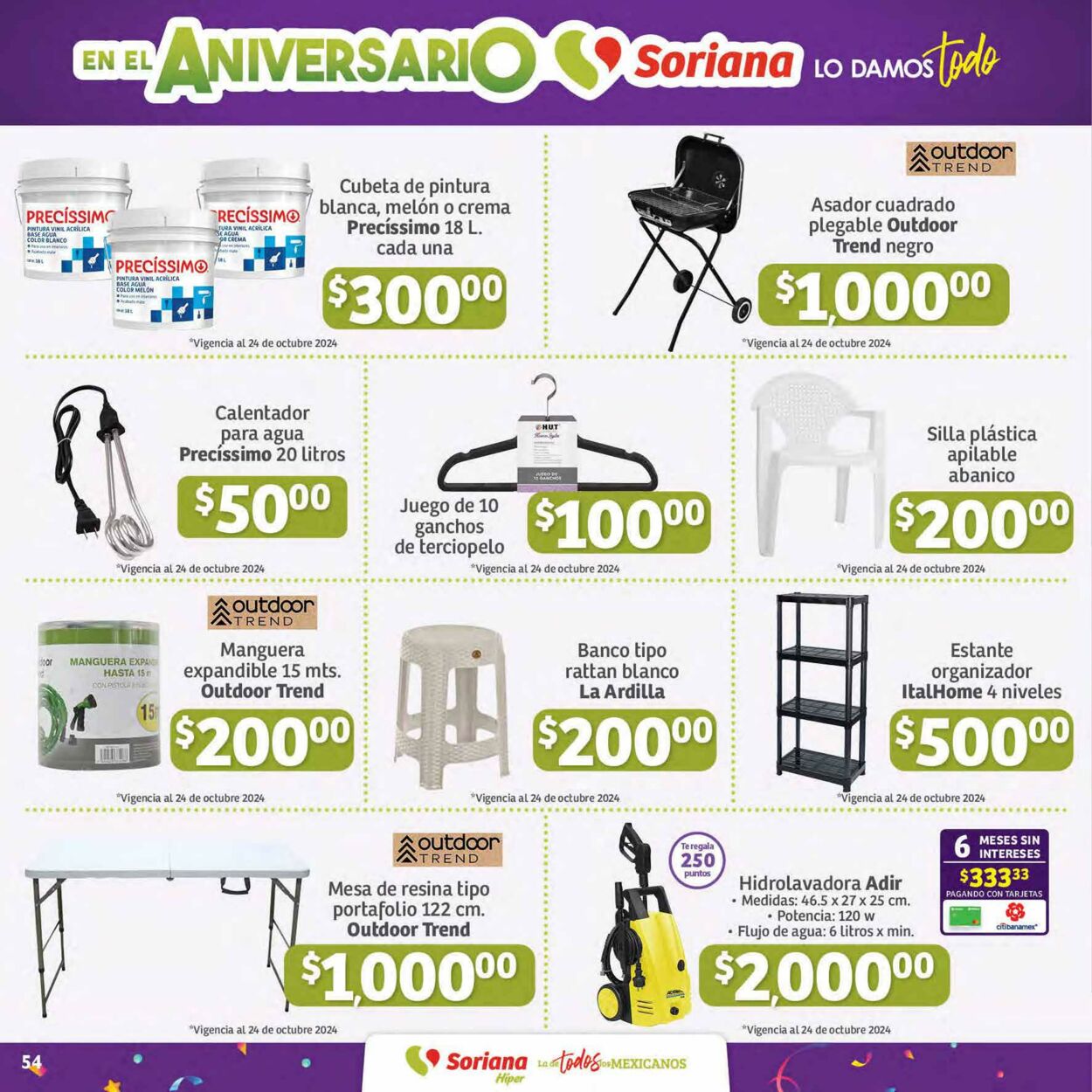 Catálogo Soriana 10.10.2024 - 29.10.2024