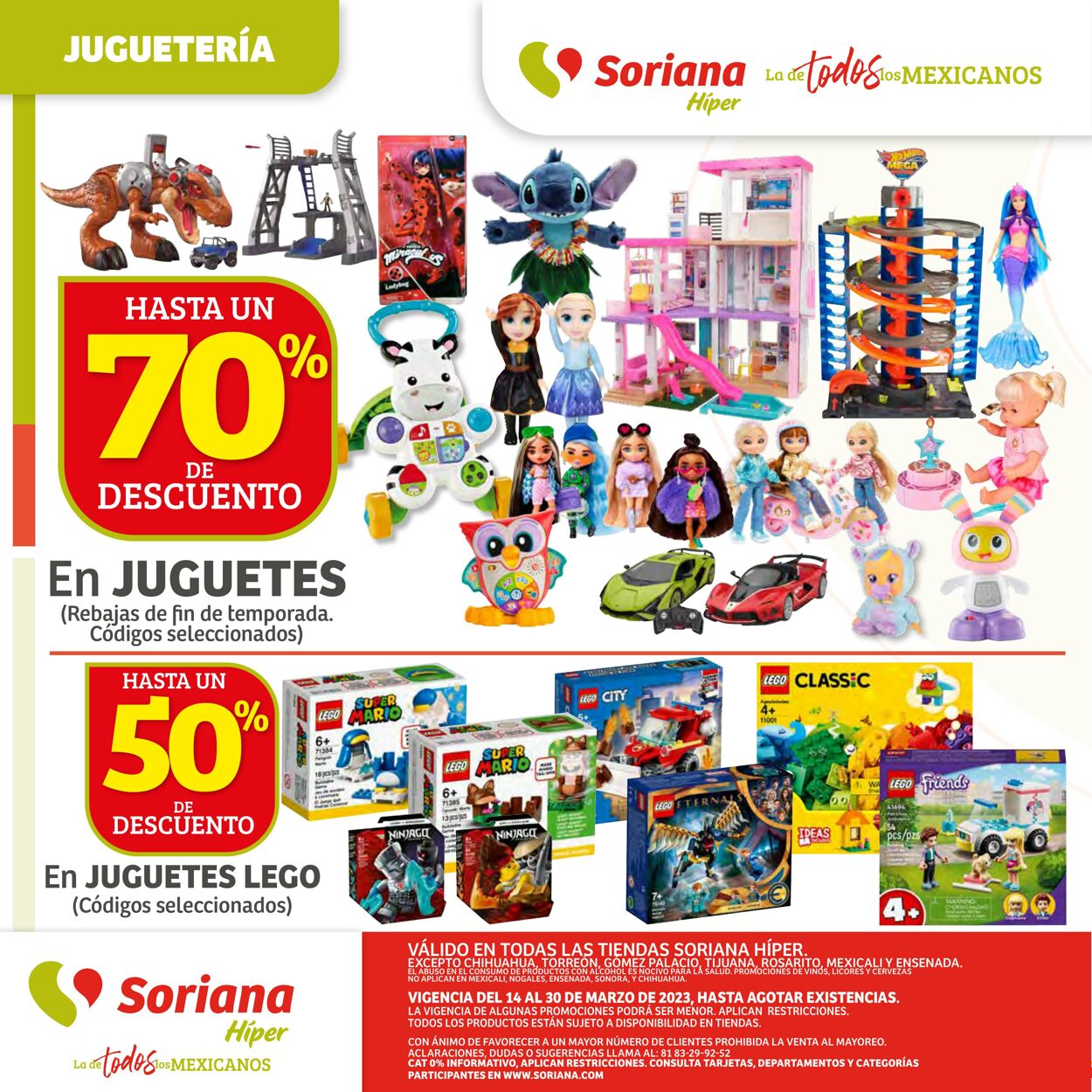 Catálogo Soriana 14.03.2023 - 31.03.2023
